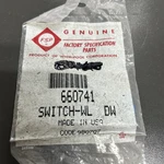 Whirlpool (fsp) Part# 660741 Dishwasher Switch-wl (G5F). Fixed Price $18.00.