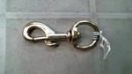 National Hardware N223-198 13/16" X 3-1/4" Solid Brass Bolt Snap, Free Shipping. Fixed Price $10.00.