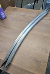 Frigidaire Silver Metal Door Handles Set For FGHC2331PFAA Refrigerator, Piec. Fixed Price $39.99.