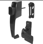 Prime-line 5071 Push Button Latch W/ Tie Down, Single Unit, Black Designed. Fixed Price $16.50.
