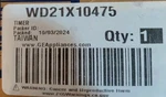 Ge Timer WD12X10475. Fixed Price $74.99.