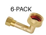 6-PACK Eastman 65447LF Dishwasher Fitting Elbow 3/4 Fht X 3/8 Compression. Fixed Price $75.27.
