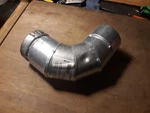 Used Once Selkirk 243231 Type Vent Stove Pipe Elbow, Galvanized, 3". Fixed Price $39.99.