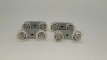 Genuine Dishwasher Viking Basket Rail Wheels Runner PART#174991 174893. Fixed Price $30.00.