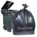 Dualplex 95-96 Gallon Black Trash Bags For 25 Count (pack Of 1),. Fixed Price $58.35.