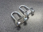 Nos National Hardware 1/4" X 3/4" 2-1/2" U Bolt N222-075 QTY2. Fixed Price $12.99.