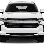Tlaps For 2021-2023 Tahoe/suburban Horizontal Front Bumper Grille Chrome/black. Fixed Price $379.00.