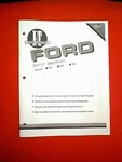 Ford Ferguson Tractor Model - 2NAN 8NAN 9NAN It Shop Service Manual. Fixed Price $15.00.