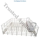 Kitchenaid Dishwasher Lower Rack Silverware Basket Part # 3381479 8051119. Fixed Price $176.41.