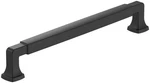 Amerock BP55510 Stature 7-9/16" Center To Handle Cabinet Black. Fixed Price $21.59.