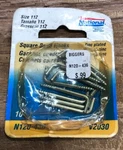 New National Hardware 1-3/8 #112 Zinc Plated Square Bend Hooks X10 N120-436.. Fixed Price $12.99.