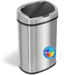 Itouchless Sensorcan 13 Gallon Kitchen Trash With Odor Filter, Stainless Ste. Fixed Price $232.44.
