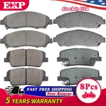Front And Rear Ceramic Brake Pads W/ Hardware For Honda Pilot Acura Mdx Zdx. Fixed Price $42.98.