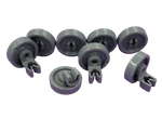 Pack Of 8 Asko Dishwasher Lower Basket Wheels/rollers D1605 D1606 D1716. Fixed Price $27.93.
