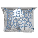 Silicone Dishwasher Net, Basket For Baby Items With 6 Adjustable Hook. Fixed Price $25.10.