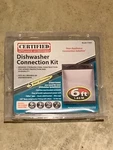 Certified Appliance Braided Stainless Steel Dishwasher Kit - New 6FT Model 77805. Fixed Price $19.99.