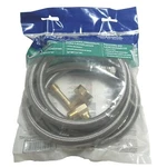 Eastman 41045 6' Dishwasher Hose Kit Braided Stainless Steel 2 Elbow Fittings. Fixed Price $8.90.