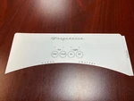 Frigidaire Refrigerator White Overlay Cover Genuine Oem Part Number 240570204. Fixed Price $19.99.