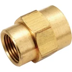 Anderson Metals 3/8 In. X 1/8 Yellow Brass Reducing Coupling 756119-0602. Fixed Price $13.24.