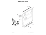 Whirlpool W11035418 Door-inner 1/2" Plastic Refrigerator Part. Fixed Price $169.08.