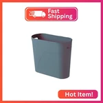 Yazees Bathroom Small Trash Can, 3 Gallon Slim Plastic, Blue. Fixed Price $21.04.