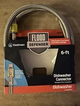 98556 Eastman 6-FT 3/8-IN Inlet X Outlet Flood Defender Dishwasher Hose. Fixed Price $7.49.