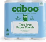 Caboo Tree Free Paper Towels, 6 Rolls, Eco Count (pack Of 1), White. Fixed Price $44.76.