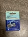 Plumb Pak Straight Connector 3/8" Fip X PP71PCLF. Fixed Price $9.95.