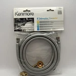 Wholesale 12 Kenmore Dishwasher Connector Kit 8' Braided Stainless Steel Hose. Fixed Price $77.99.