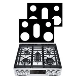 2PCS Stove Protector Liner For Lg Gas Range Cooktop ... Fast Ship. Fixed Price $36.99.