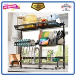 Adbiu Over Sink Dish Drying Rack Expandable Tier Large 27-40L Design Steel. Fixed Price $68.17.