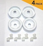 4-PACK WD12X271 Ge Dishwasher Rack Roller & Axle Kit / AP2039084 PS259136. Fixed Price $8.42.