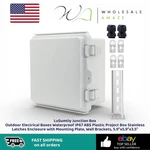 Lusumtly Junction Outdoor Electrical Boxes Waterproof IP67 Abs Plastic. Fixed Price $23.99.