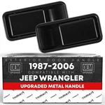Exterior Door Handle, Left & Right For Jeep Wrangler, Half Type. Fixed Price $45.99.