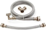 Steam Dryer Installation Kit - Braided Stainless Steel Hoses 6 Ft Long Wi. Fixed Price $28.99.