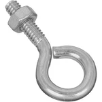 National Mfg N221-085 2160 1/4" X 2" Zinc Plated Eye Bolt W Nut Quantity. Fixed Price $46.89.