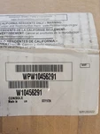 Brand New Kenmore Dishwasher Control Panel WPW10456291. Fixed Price $99.95.