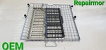 WD28X33138, WD28X34138 Genuine Dishwasher Upper Basket Rack Assy PDT755SBV1TS. Fixed Price $30.00.