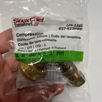 Sioux Chief 3/8" Od Compression 3/4" Female Hose Dishwasher Elbow Connector. Fixed Price $7.98.