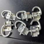 6 -pack National #N237-040 Zinc Spring Rope Hook,no Mfg. Fixed Price $17.95.