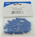 Supco Butt Connectors, 16-14 Awg Insulated Blue 20 Pieces, T1052. Fixed Price $10.04.