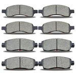 D1169 D883 Front & Rear Ceramic Brake Pads Set Compatible With 2008-2017 Buic.... Fixed Price $56.47.
