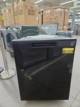 Hotpoint HDF310PGRBB 24" Black Full Console Dishwasher Nob #148629. Fixed Price $299.00.