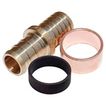 Sharkbite UC4006LFA Lead-free Brass 160 Psi Coupling 3/8 Dia. In. Pex. Fixed Price $7.37.