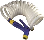 Brand New Marine Boat Coiled Washdown Hose With Nozzle 1/2 X 15 7-0422. Fixed Price $33.99.