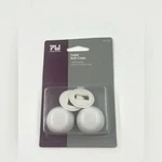 Plumb Works Universal Toilet Bolt Caps White Plastic Set Of 2 New In Pack. Fixed Price $6.00.