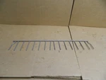 Whirlpool Dishwasher Tine Row Part # 8562030 W10727426. Fixed Price $14.88.
