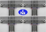 4X W10350376 Dishwasher Upper Rack Adjuster For Kenmore Kitchenaid. Fixed Price $46.74.