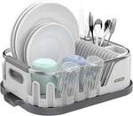 Mr.siga Dish Drying Rack For Kitchen Counter, Compact Drainer With Drain.... Fixed Price $57.70.