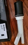 Kraus Dishwasher Air Gap In Matte Black, KAG-2MB New Open Box. Fixed Price $30.08.